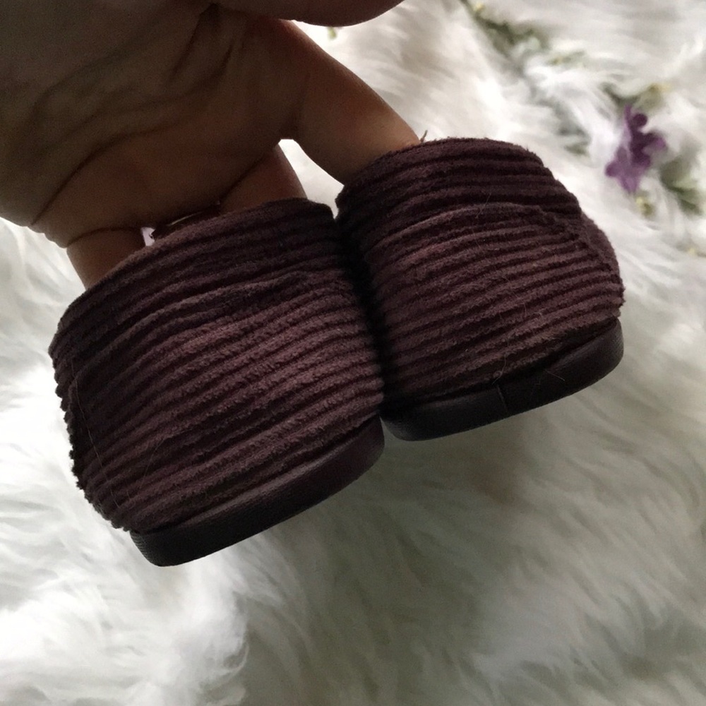 DONATED 🤍🔮 Purple Corduroy Slip Ons - Picture 5 of 6